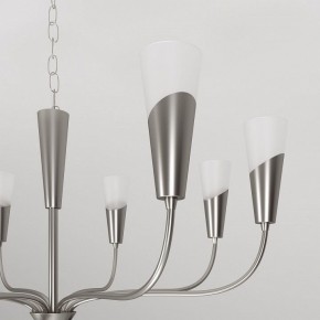 Подвесная люстра Eurosvet Rhyton 60167/8 никель в Березниках - berezniki.ok-mebel.com | фото 8