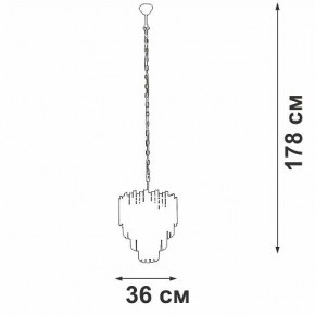 Подвесная люстра Vitaluce V58470 V58470-8/5 в Березниках - berezniki.ok-mebel.com | фото 4