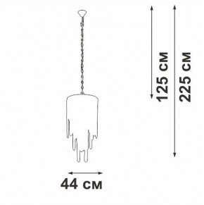 Подвесная люстра Vitaluce V5885 V5885-9/7 в Березниках - berezniki.ok-mebel.com | фото 3