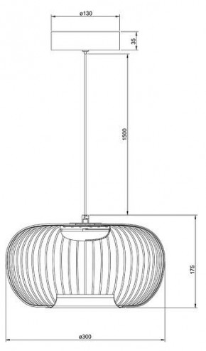 Подвесной светильник Arte Lamp Flare A3527SP-12BK в Березниках - berezniki.ok-mebel.com | фото 3