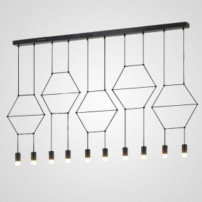 Подвесной светильник Imperiumloft Via Wireflow polyhedral Via01 в Березниках - berezniki.ok-mebel.com | фото