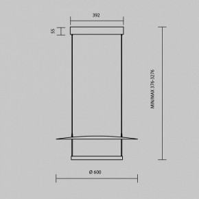 Подвесной светильник Maytoni Ambience MOD280PL-L30B3K1 в Березниках - berezniki.ok-mebel.com | фото 4