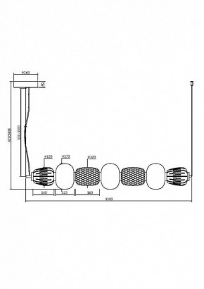 Подвесной светильник Maytoni Pattern MOD267PL-L42CH3K в Березниках - berezniki.ok-mebel.com | фото 4