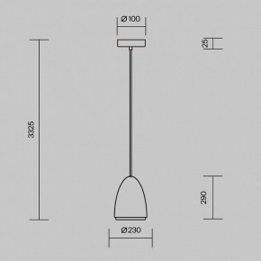 Подвесной светильник Maytoni Pilastro MOD430PL-01CM в Березниках - berezniki.ok-mebel.com | фото 5