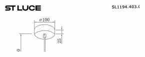 Подвесной светильник ST-Luce Earthy SL1194.403.01 в Березниках - berezniki.ok-mebel.com | фото 4