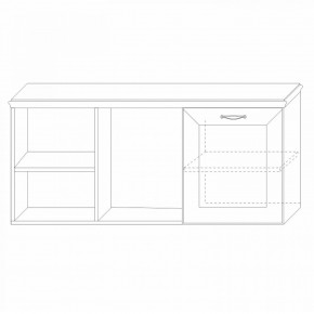 Полка навесная 4 Сиена в Березниках - berezniki.ok-mebel.com | фото 6