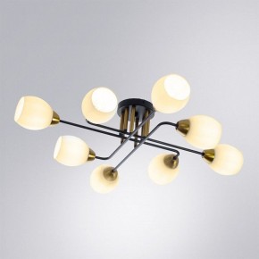Потолочная люстра Arte Lamp Andrea A8141PL-8BK в Березниках - berezniki.ok-mebel.com | фото 2