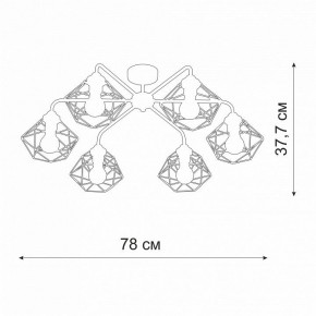 Потолочная люстра Vitaluce V42580 V42580-1/6PL в Березниках - berezniki.ok-mebel.com | фото 2