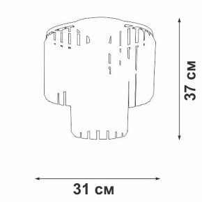 Потолочная люстра Vitaluce V5155 V5155-1/4PL в Березниках - berezniki.ok-mebel.com | фото 4