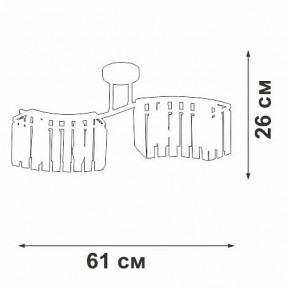 Потолочная люстра Vitaluce V5884 V5884-0/4PL в Березниках - berezniki.ok-mebel.com | фото 4