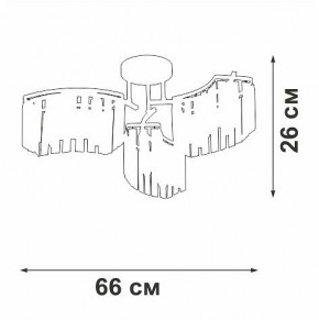 Потолочная люстра Vitaluce V5884 V5884-0/6PL в Березниках - berezniki.ok-mebel.com | фото 3