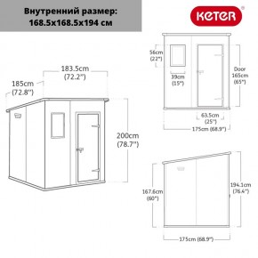 Сарай Манор Пентхаус 6x6 (MANOR PENT 6x6) в Березниках - berezniki.ok-mebel.com | фото 3