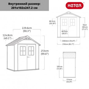 Сарай Окланд 754 (OAKLAND 754) в Березниках - berezniki.ok-mebel.com | фото 2