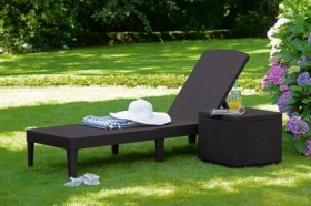 Шезлонг Джайпур (Jaipur Sun lounger) виски-коричневый в Березниках - berezniki.ok-mebel.com | фото 2