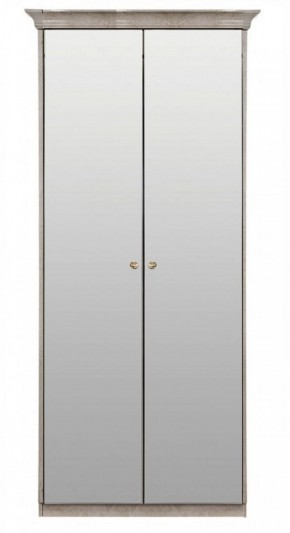 Шкаф 2-х створчатый Патрисия с Зеркалом (крем) в Березниках - berezniki.ok-mebel.com | фото