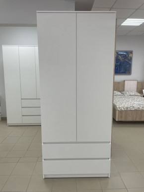 Шкаф 2-ств. с 2 ящиками "Бьянко" в Березниках - berezniki.ok-mebel.com | фото 3