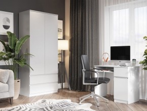 Шкаф 2-ств. с 2 ящиками "Бьянко" в Березниках - berezniki.ok-mebel.com | фото 4