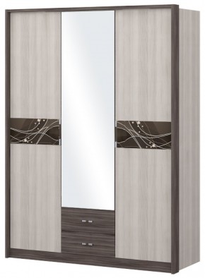 Шкаф 3-х дверный с зеркалом Шк68.2 МС Николь в Березниках - berezniki.ok-mebel.com | фото