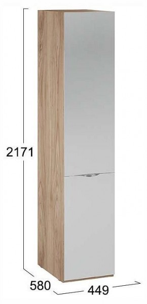 Шкаф для белья Глосс СМ-319.07.002 в Березниках - berezniki.ok-mebel.com | фото 4