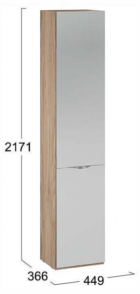 Шкаф для белья Глосс СМ-319.07.012 в Березниках - berezniki.ok-mebel.com | фото 4