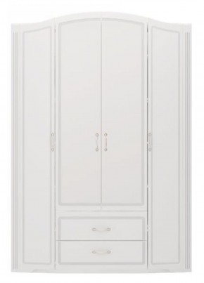 Шкаф для одежды 4-х дв.с ящиками Виктория 2  с зеркалами в Березниках - berezniki.ok-mebel.com | фото 1
