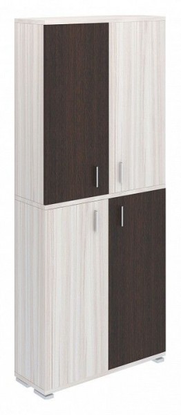 Шкаф книжный Домино ПУ-30-3 в Березниках - berezniki.ok-mebel.com | фото