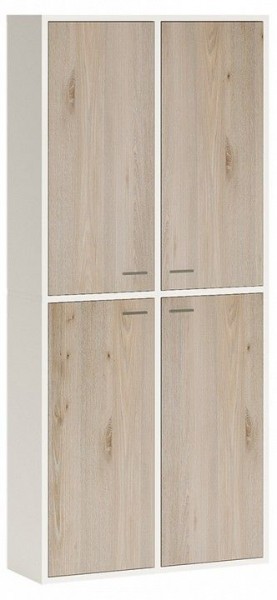 Шкаф книжный Домино СУ(ш2в2)+4ФГ в Березниках - berezniki.ok-mebel.com | фото