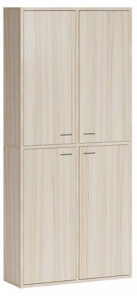 Шкаф книжный Домино СУ(ш2в2)+4ФГ в Березниках - berezniki.ok-mebel.com | фото