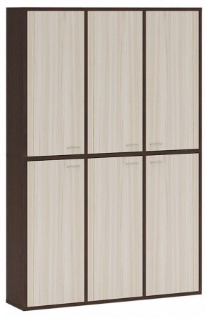 Шкаф книжный Домино СУ(ш3в2)+6ФГ в Березниках - berezniki.ok-mebel.com | фото