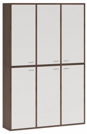 Шкаф книжный Домино СУ(ш3в2)+6ФГ в Березниках - berezniki.ok-mebel.com | фото