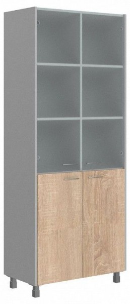 Шкаф книжный Offix New OHC 87.2 в Березниках - berezniki.ok-mebel.com | фото