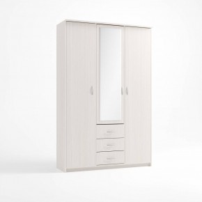 Шкаф комбинированный Дуэт Люкс с зеркалом в Березниках - berezniki.ok-mebel.com | фото 6