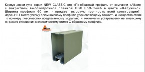 Шкаф-купе 1500 серии NEW CLASSIC K6Z+K6+B2+PL3 (2 ящика+2 штанги) профиль «Капучино» в Березниках - berezniki.ok-mebel.com | фото 17