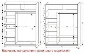 Шкаф-купе 1800 серии SOFT D8+D2+B2+PL4 (2 ящика+F обр.штанга) профиль «Графит» в Березниках - berezniki.ok-mebel.com | фото 7