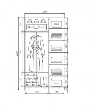 Шкаф-купе ХИТ 22-4-12-66 (420) в Березниках - berezniki.ok-mebel.com | фото 5