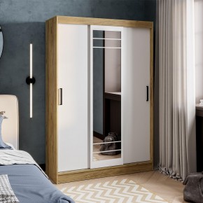 Шкаф-купе Тео ШКК-02 (крафт/белый) в Березниках - berezniki.ok-mebel.com | фото