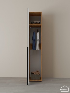 Шкаф Linnea MHR-1 2050х400х510 (ДВ-М 11.1.25) в Березниках - berezniki.ok-mebel.com | фото 4