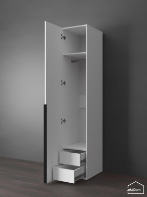 Шкаф Linnea MHR-1-3 2050х400х510 (Белый-М 11.1.2) в Березниках - berezniki.ok-mebel.com | фото 7