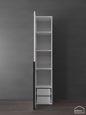 Шкаф Linnea MHR-1-3 2050х400х510 (Белый-М 11.1.2) в Березниках - berezniki.ok-mebel.com | фото 7