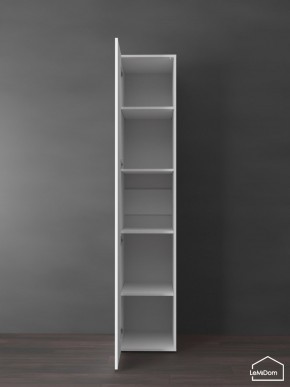 Шкаф Linnea MHR-1PO-2 2050х400х510 (Белый-М 11.1.1) в Березниках - berezniki.ok-mebel.com | фото 4