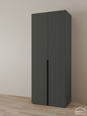 Шкаф Linnea MHR-2 2050х800х510 (Графит-М 11.1.25) в Березниках - berezniki.ok-mebel.com | фото