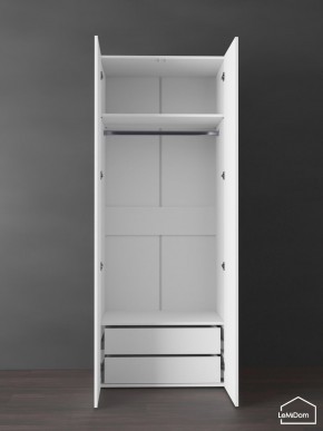 Шкаф Linnea MHR-2PO-3 2050х800х510 (Белый-М 11.1.2) в Березниках - berezniki.ok-mebel.com | фото 4