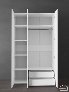 Шкаф Linnea MHR-3PO-2 2050х1200х510 (Белый-М 11.1.2) в Березниках - berezniki.ok-mebel.com | фото 5