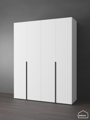Шкаф Linnea MHR-4-1 2050х1600х510 (Белый-М 11.1.1) в Березниках - berezniki.ok-mebel.com | фото