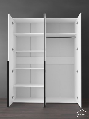Шкаф Linnea MHR-4-1 2050х1600х510 (Белый-М 11.1.2) в Березниках - berezniki.ok-mebel.com | фото 4