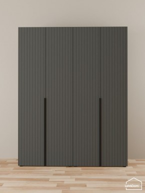 Шкаф Linnea MHR-4-1 2050х1600х510 (Графит-М 11.1.25) в Березниках - berezniki.ok-mebel.com | фото