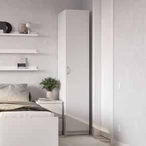 Шкаф ПЕГАС однодверный, цвет белый в Березниках - berezniki.ok-mebel.com | фото 4