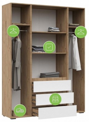 Шкаф платяной Элла в Березниках - berezniki.ok-mebel.com | фото 4