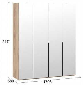 Шкаф платяной Порто СМ-393.07.109 в Березниках - berezniki.ok-mebel.com | фото
