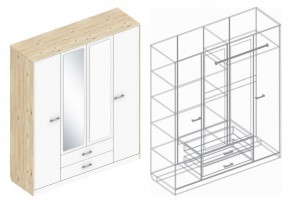 Шкаф "Милана" 4-х створчатый в Березниках - berezniki.ok-mebel.com | фото 3